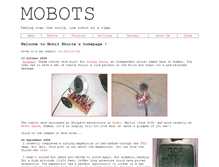 Tablet Screenshot of mobots.solarbotics.net